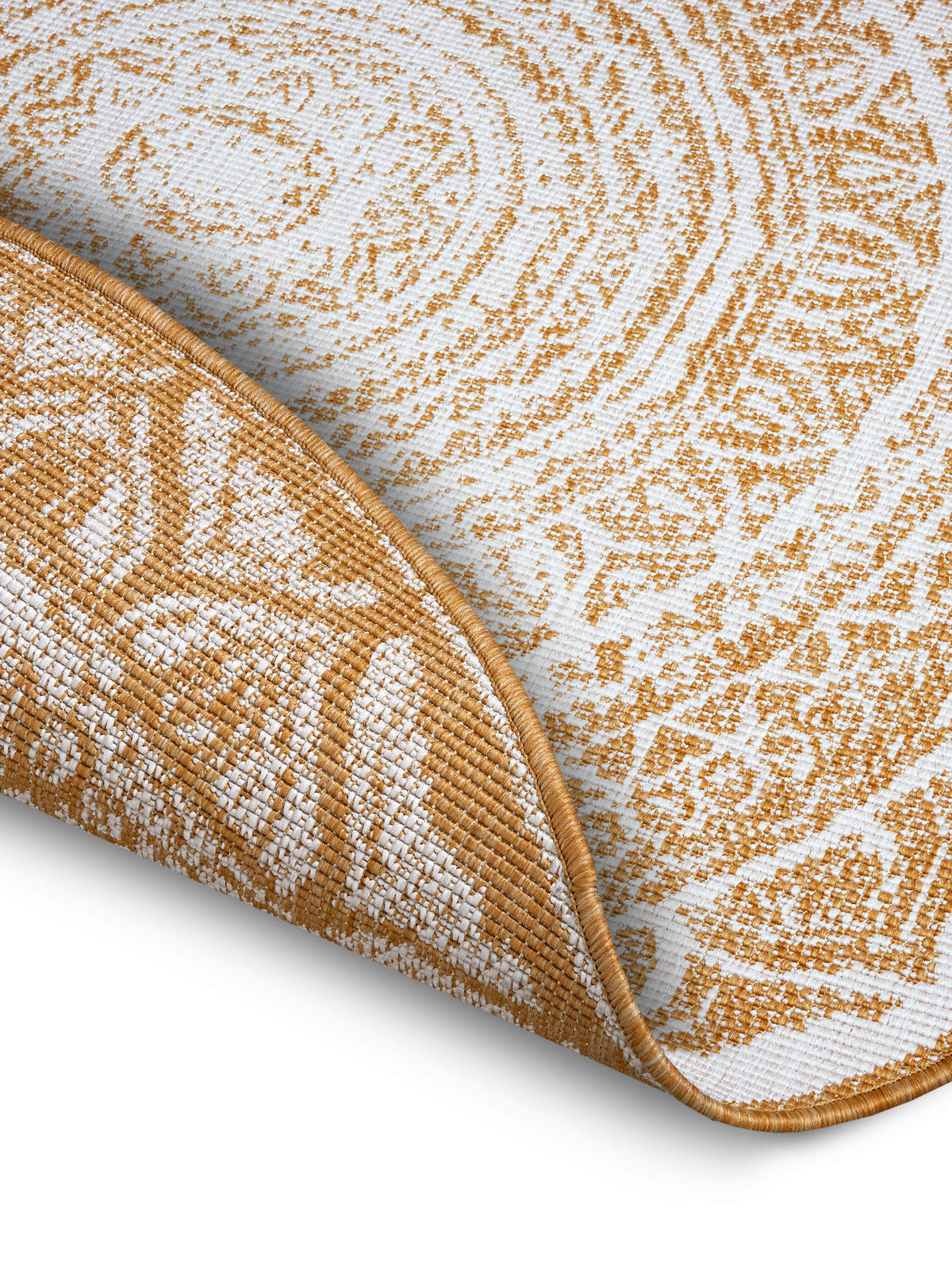 OUTDOORTEPPICH 200 cm Twin Supreme Creme, Honig  - Creme/Honig, Basics, Kunststoff (200cm)