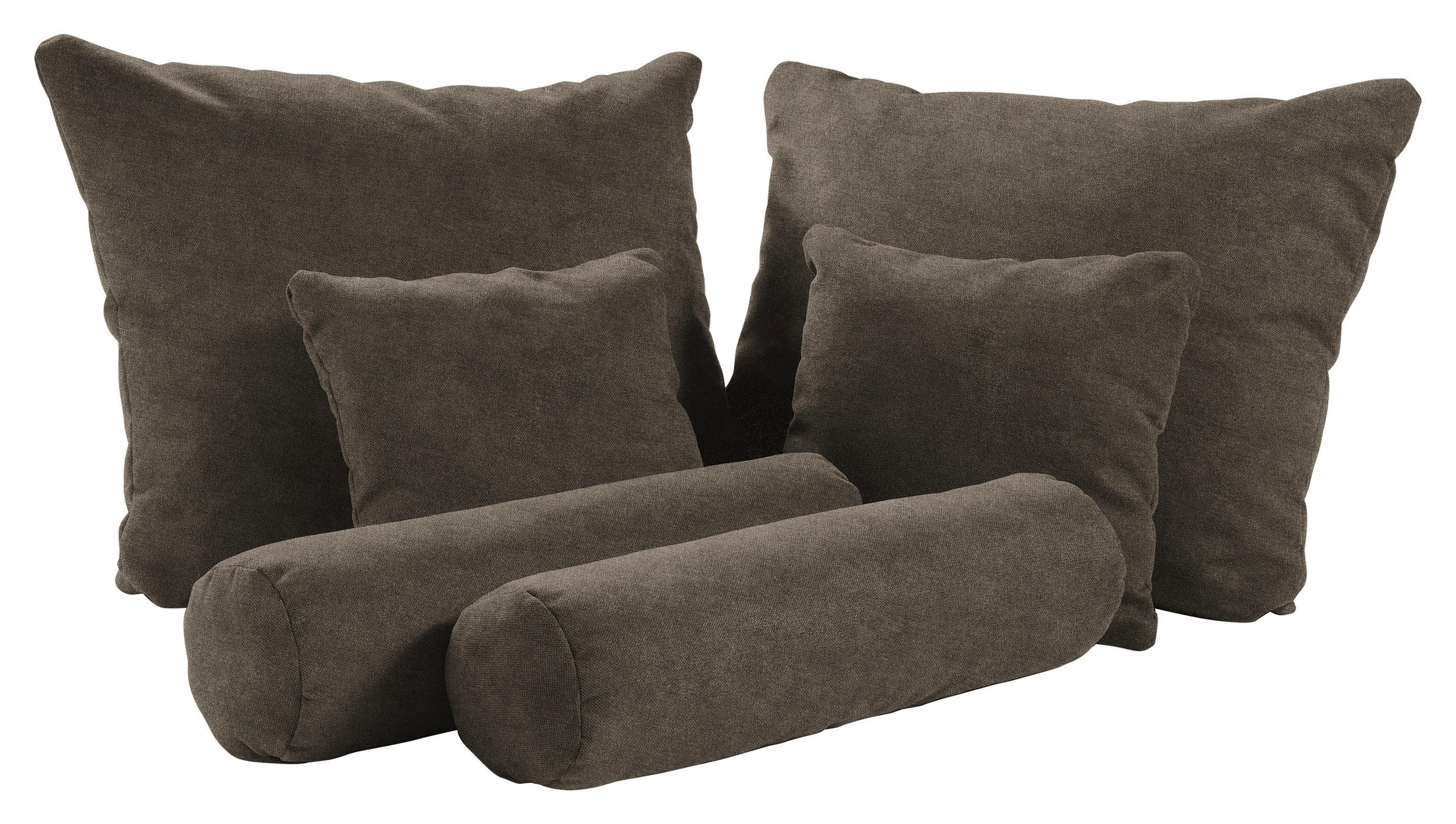 KISSENSATZ 6-teilig  - Schlammfarben, Design, Textil - Esposa