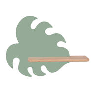 KINDERWANDLEUCHTE Monstera 37/12/27 cm   - Grün, Basics, Holz/Holzwerkstoff (37/12/27cm)