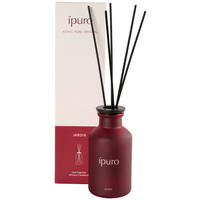 VÔŇA DO BYTU 240 ml - bordová, Basics, sklo (240ml) - Ipuro