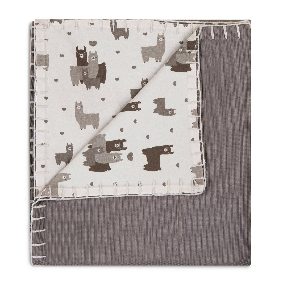 KINDERWAGENSET Salsa 5 Air Starter Set  - Graubraun/Schwarz, Basics, Textil/Metall (95.5/63/107,5cm) - ABC Design