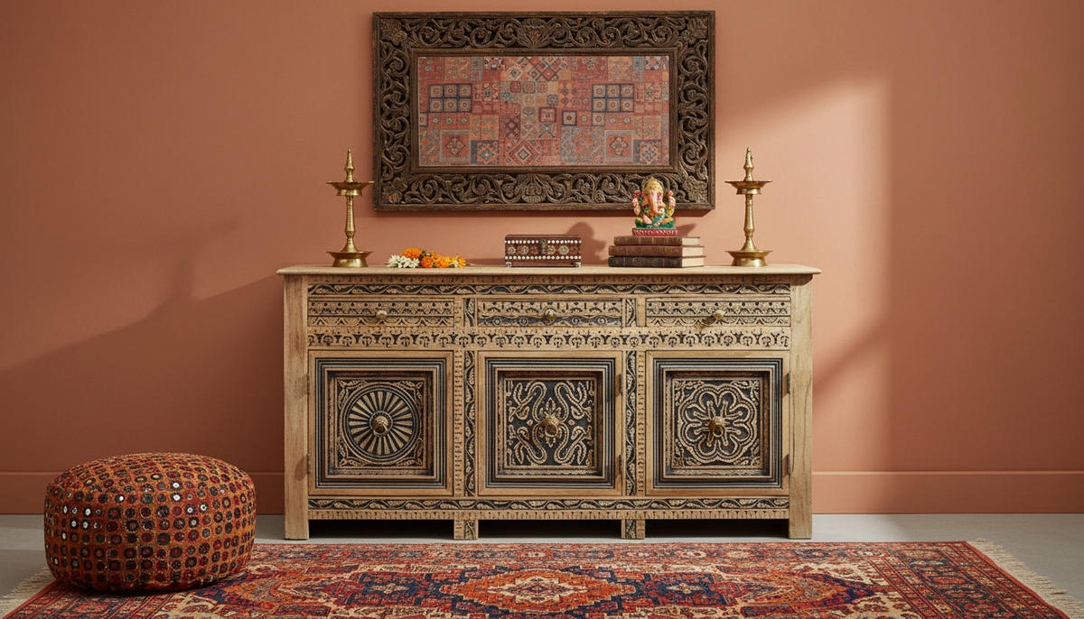 SIDEBOARD  190/95/40 cm 3 Schublade(n)  - Goldfarben/Naturfarben, LIFESTYLE, Holz/Holzwerkstoff (190/95/40cm) - Landscape