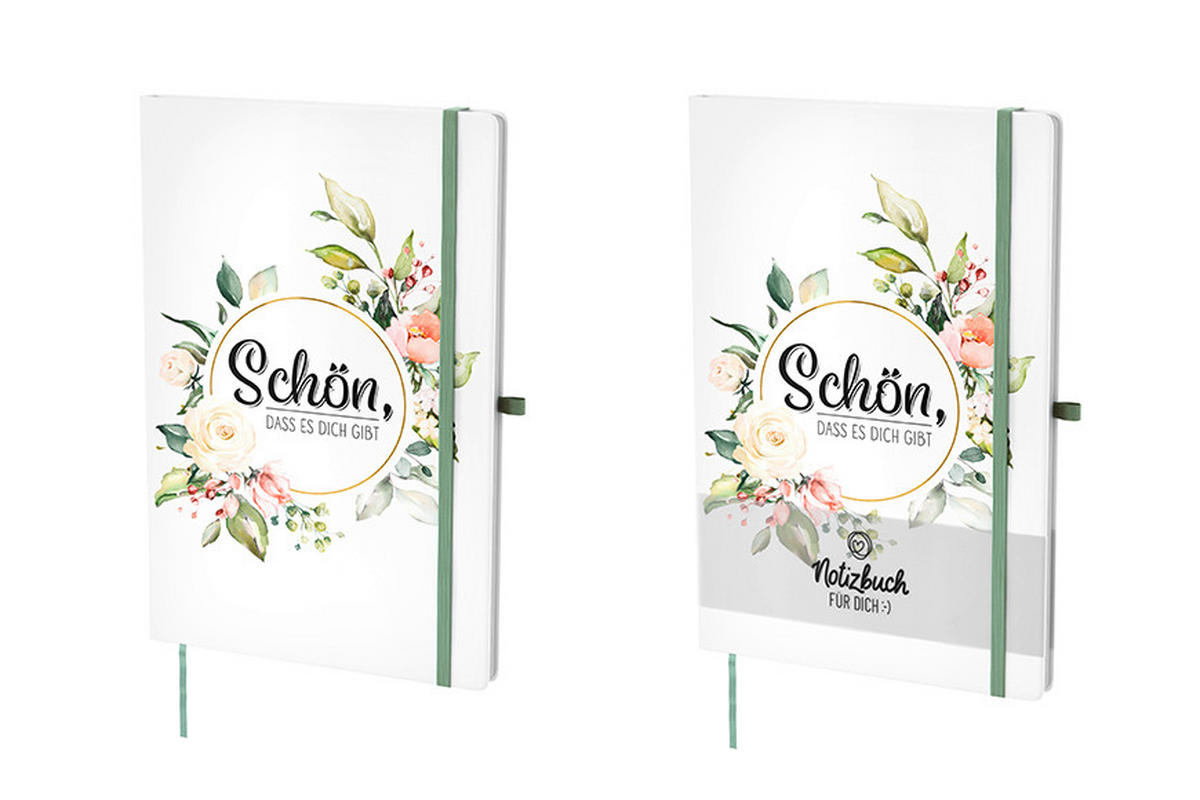 NOTIZBUCH Papier Perlmutt  - Perlmutt, Basics, Papier (14/21/1,5cm)