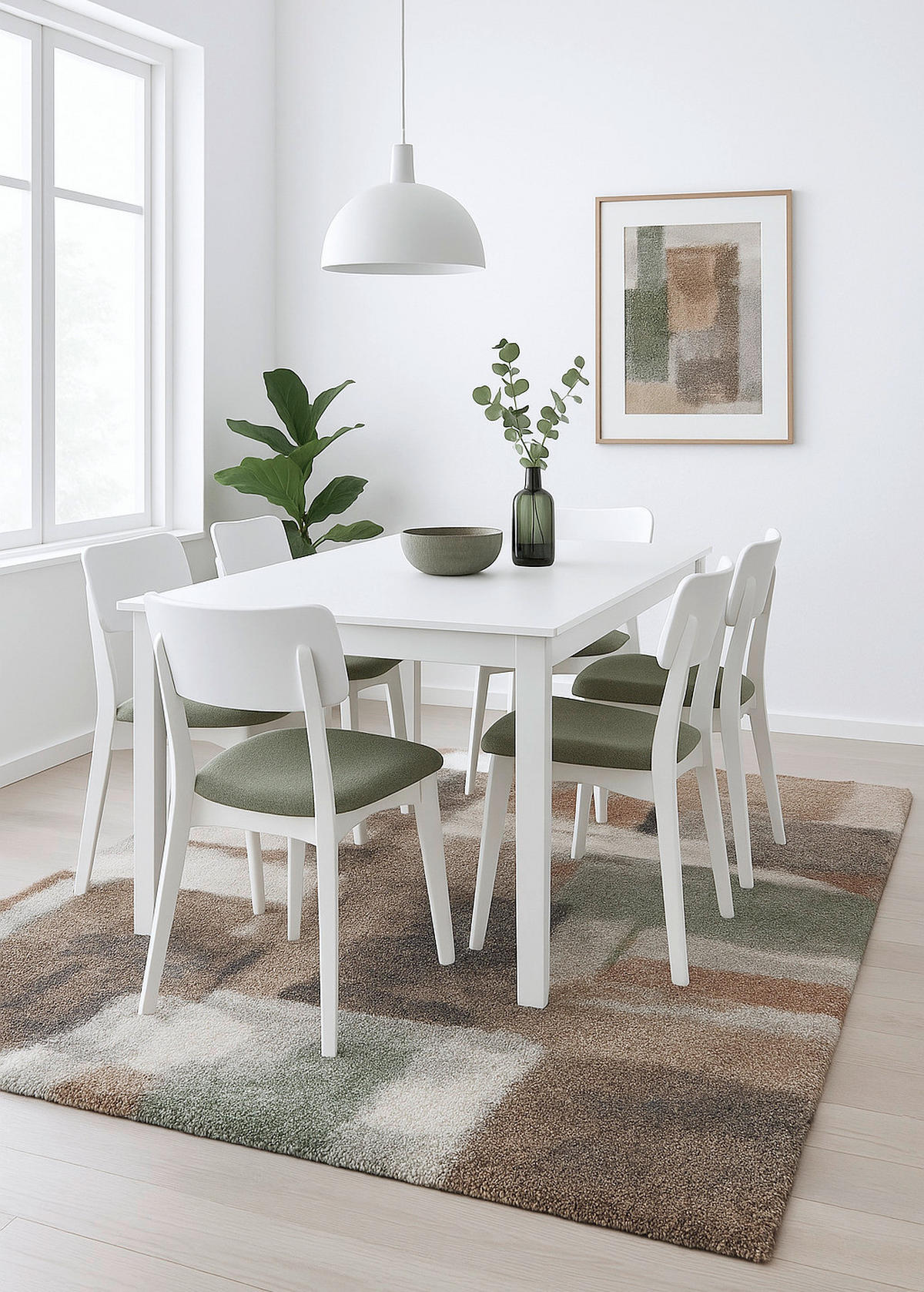 WEBTEPPICH 160/230 cm Mehari Braun, Creme, Sandfarben rechteckig  - Sandfarben/Creme, Basics, Kunststoff/Textil (160/230cm) - Novel