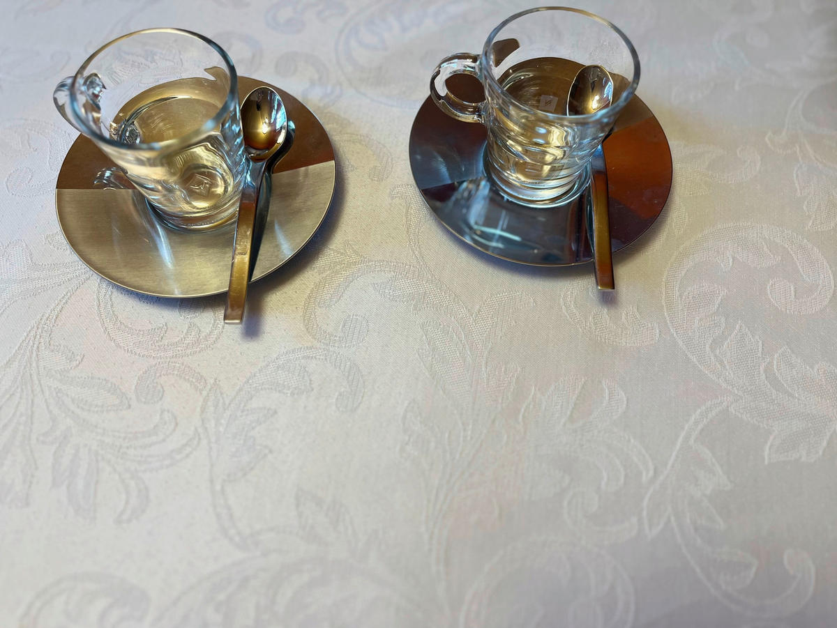 ASZTALI FUTÓ 50/150 cm   - fehér, Basics, textil (50/150cm)