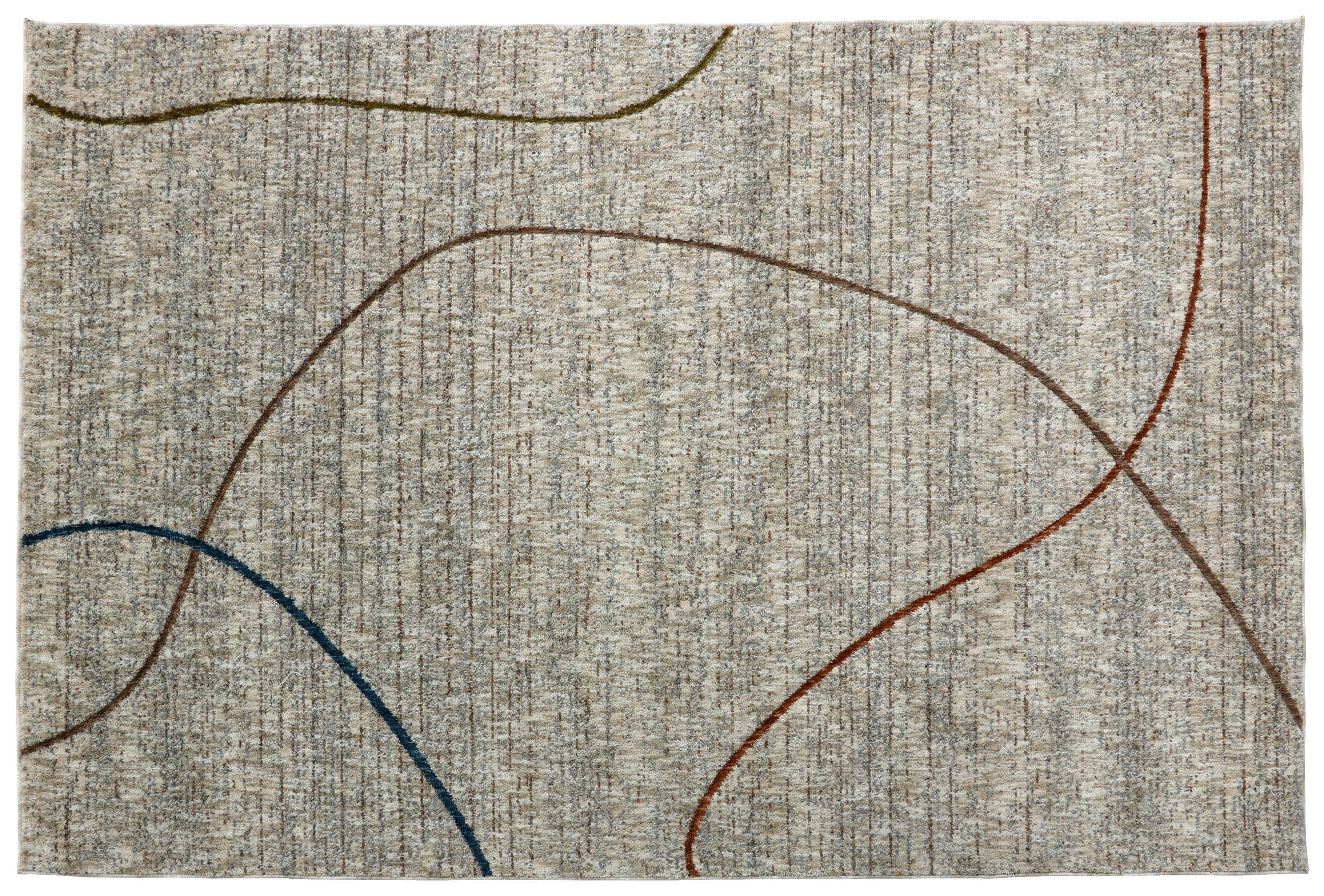 SZŐTT SZŐNYEG   - krémszínű/terrakotta, Design, textil (160/230cm) - Novel