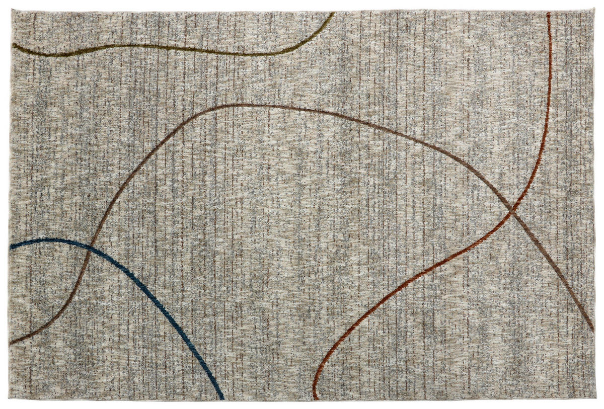 SZŐTT SZŐNYEG   - krémszínű/terrakotta, Design, textil (160/230cm) - Novel