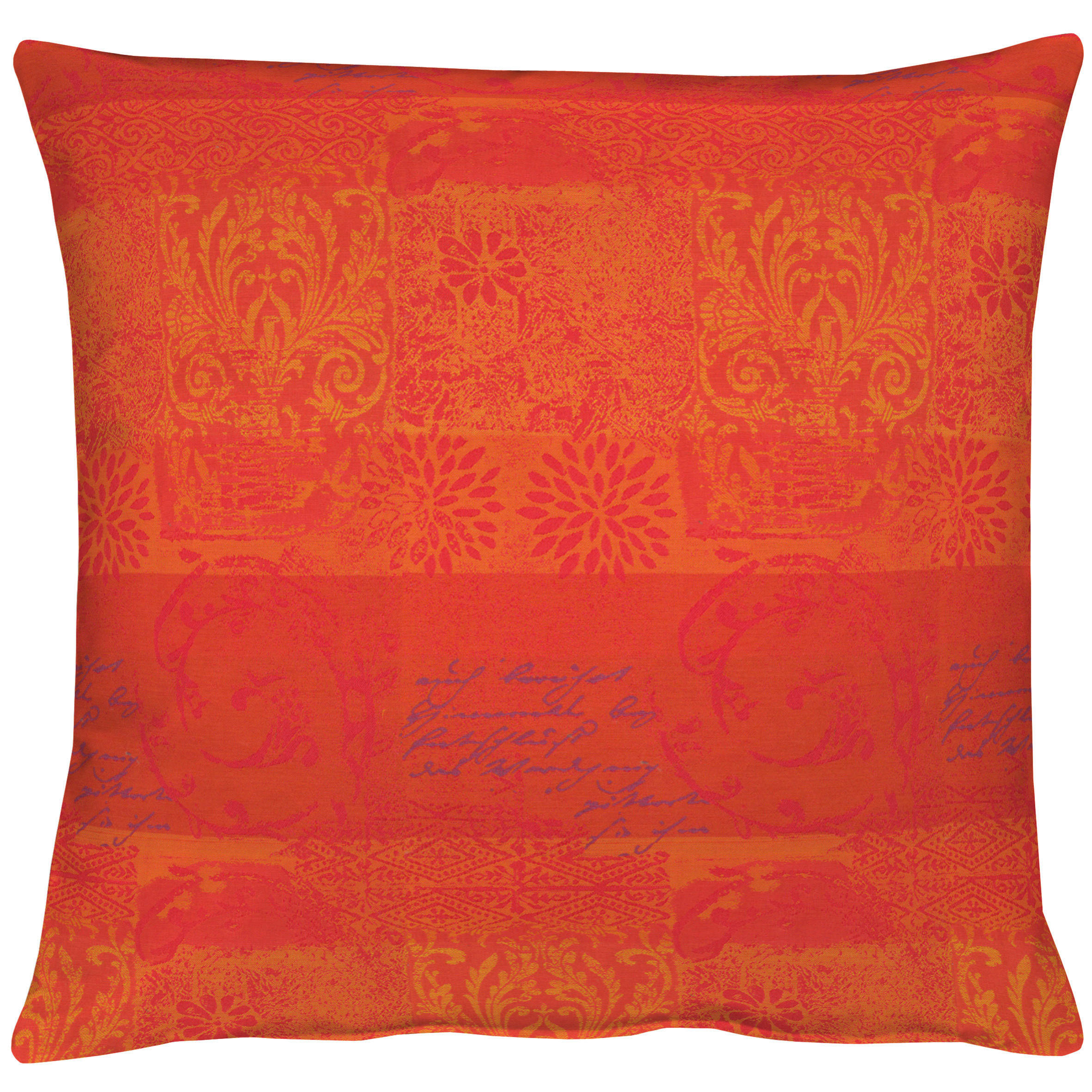Ambiente Kissenbezug 3042 Orange, Dunkelgelb 49x49 cm