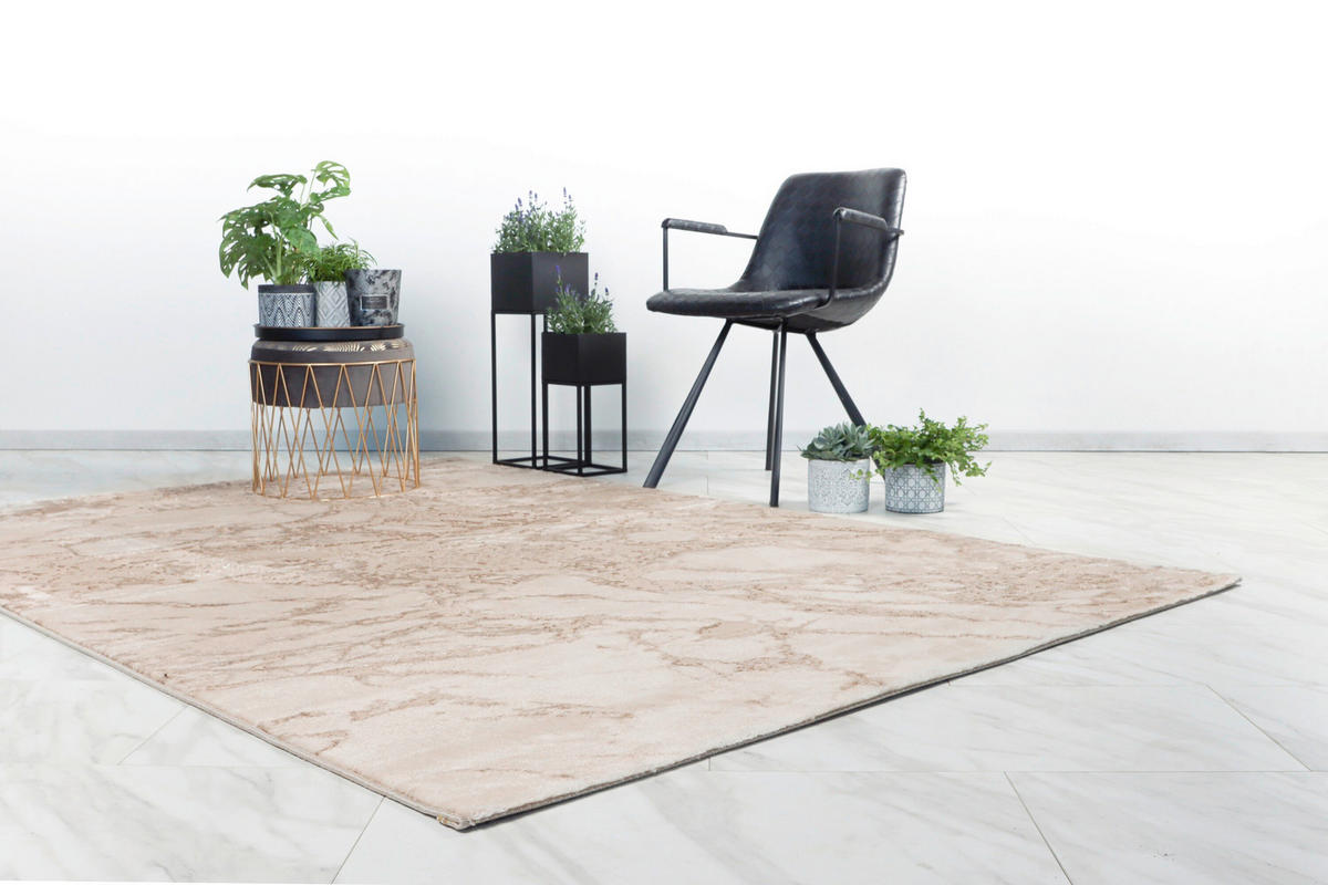 FLACHWEBETEPPICH 80/300 cm Beige rechteckig  - Beige, Basics, Textil (80/300cm) - Kayoom