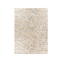 FLACHWEBETEPPICH 80/150 cm Lavin 1025 Silber Silberfarben  - Silberfarben, KONVENTIONELL, Leder/Textil (80/150cm)