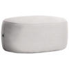 HOCKER in Textil Altrosa  - Schwarz/Altrosa, MODERN, Kunststoff/Textil (88/43/66cm) - Hom`in