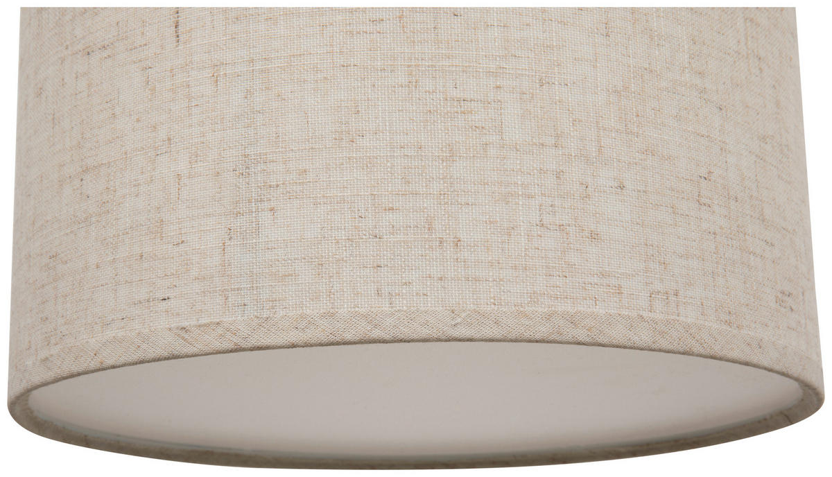 HÄNGELEUCHTE 30/120 cm   - Beige, Design, Kunststoff/Textil (30/120cm) - Collet's Monde