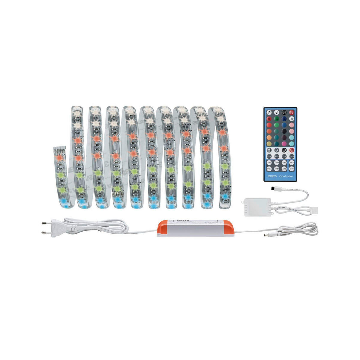 LED TRAKA Led-Strip Basis-Set  - srebrne boje, Design, plastika (300/1,25/0,3cm) - Paulmann