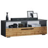 LOWBOARD  in 115/39/40 cm  - Honigeiche/Anthrazit, MODERN, Holzwerkstoff/Kunststoff (115/39/40cm) - MID.YOU