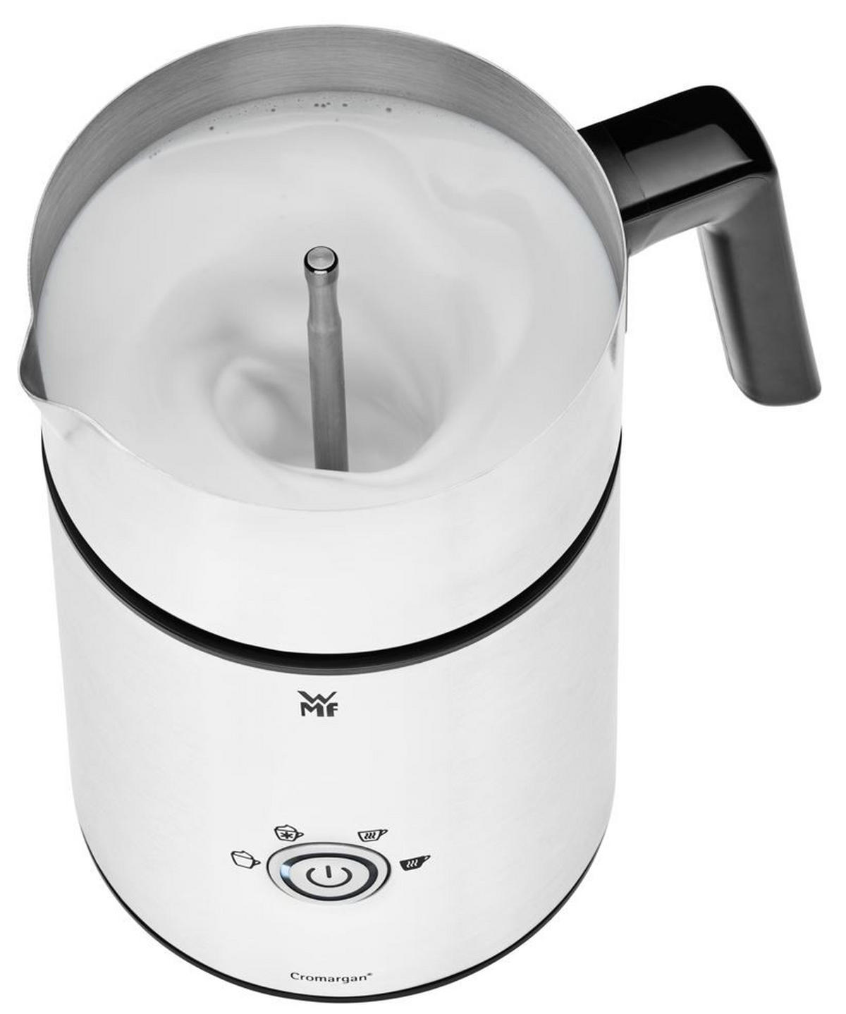 MILCHSCHÄUMER   - Silberfarben/Schwarz, Design, Kunststoff/Metall (350ml) - WMF