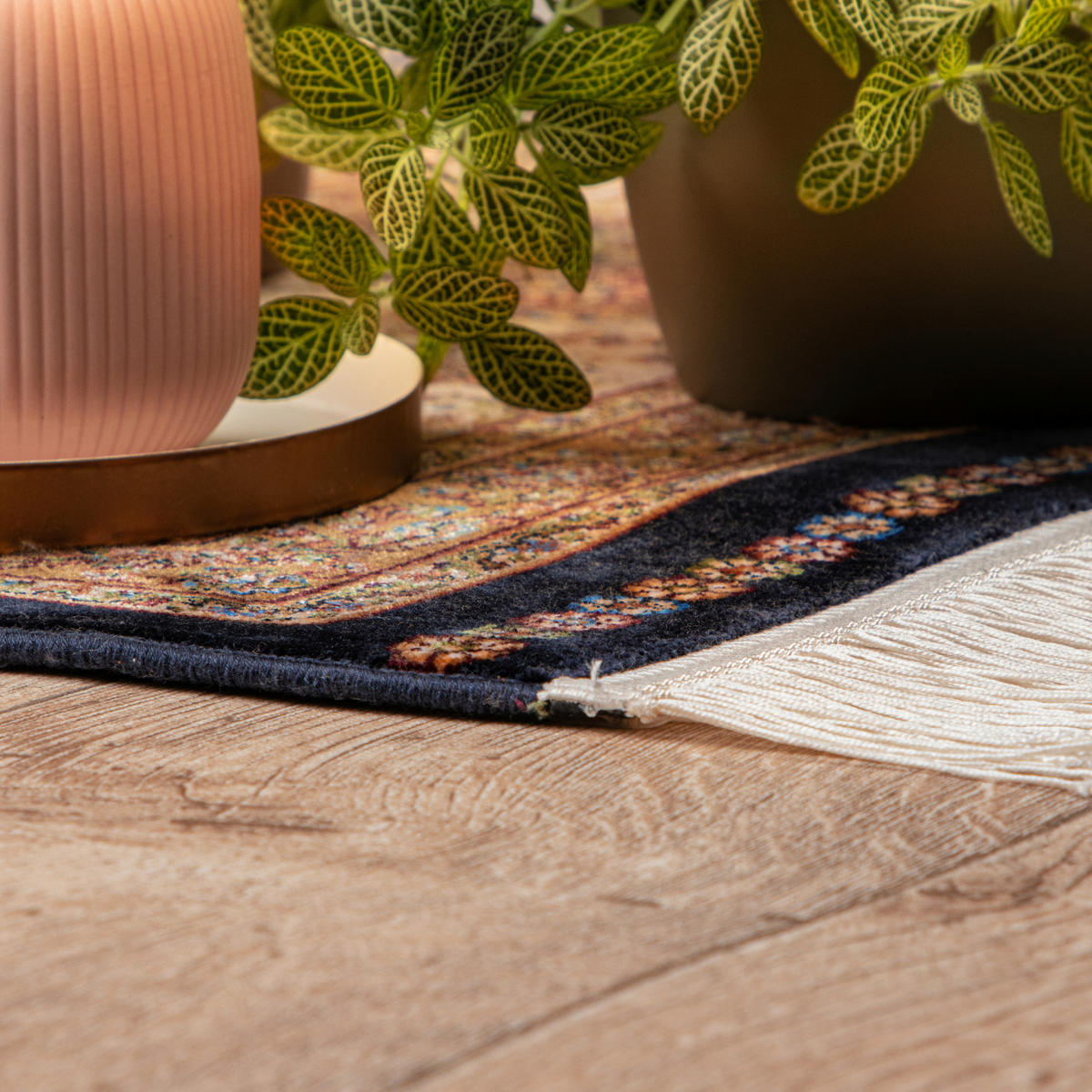COVOR ȚESUT My Babylon of Obsession  - albastru/crem, Design, textil (240/340cm)