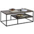COUCHTISCH in Holzwerkstoff 110/60/42 cm - Schwarz/Braun, Design, Holzwerkstoff/Metall (110/60/42cm) - Ti`me COUCHTISCH in Holzwerkstoff 110/60/42 cm - Schwarz/Braun, Design, Holzwerkstoff/Metall (110/60/42cm) - Ti`me