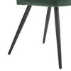 ARMLEHNSTUHL  in Eisen Samt  - Dunkelgrün/Schwarz, Trend, Holz/Textil (54/86/60cm) - Livetastic