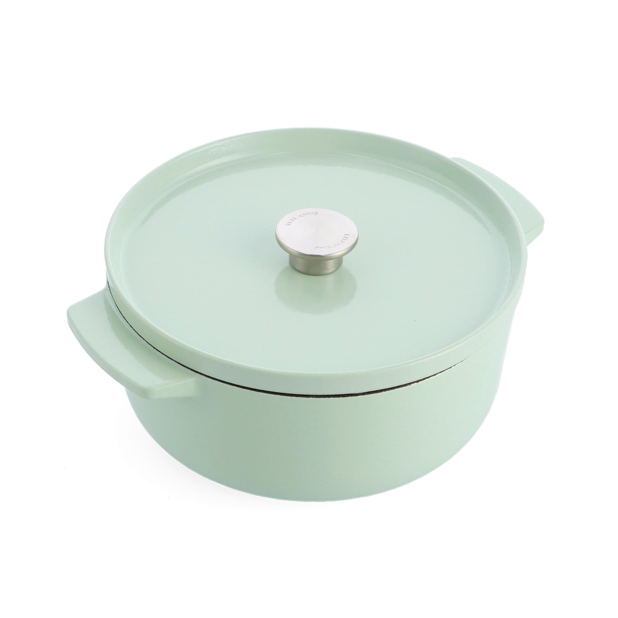 BRÄTER Cast Iron  - Creme/Rosa, Basics, Metall (5.2l) - Kitchenaid