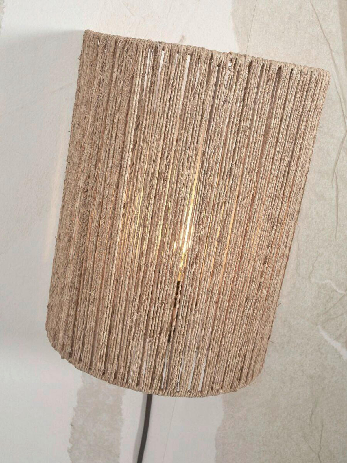 VÄGGLAMPA GOOD&MOJO  25/32/25 cm   - naturfärgad, Trend (25/32/25cm) - Good & Mojo