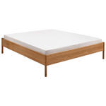 BETT 180/200 cm,  in Wildeiche  - Wildeiche, KONVENTIONELL, Holz (180/200cm) - Linea Natura