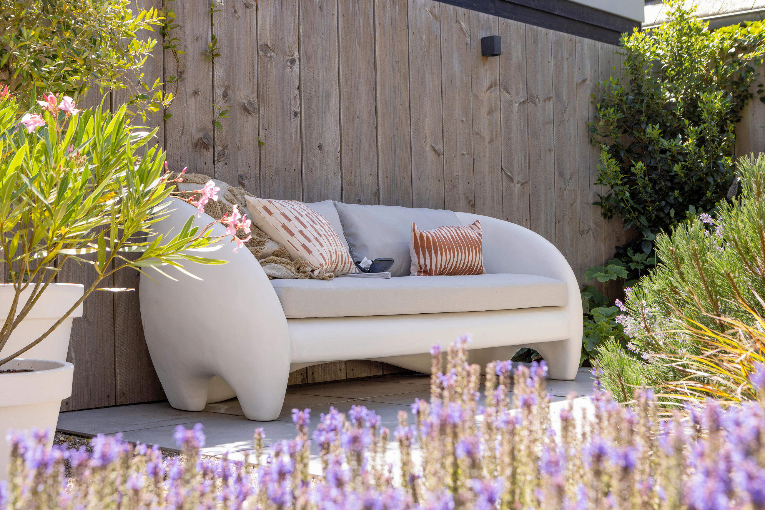 LOUNGEGARNITUR   222/83/88 cm  - Naturfarben, MODERN, Kunststoff/Textil (222/83/88cm) - Livetastic
