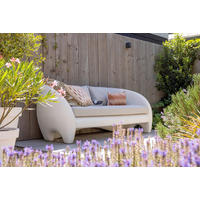 LOUNGEGARNITUR   222/83/88 cm  - Naturfarben, MODERN, Kunststoff/Textil (222/83/88cm) - Livetastic