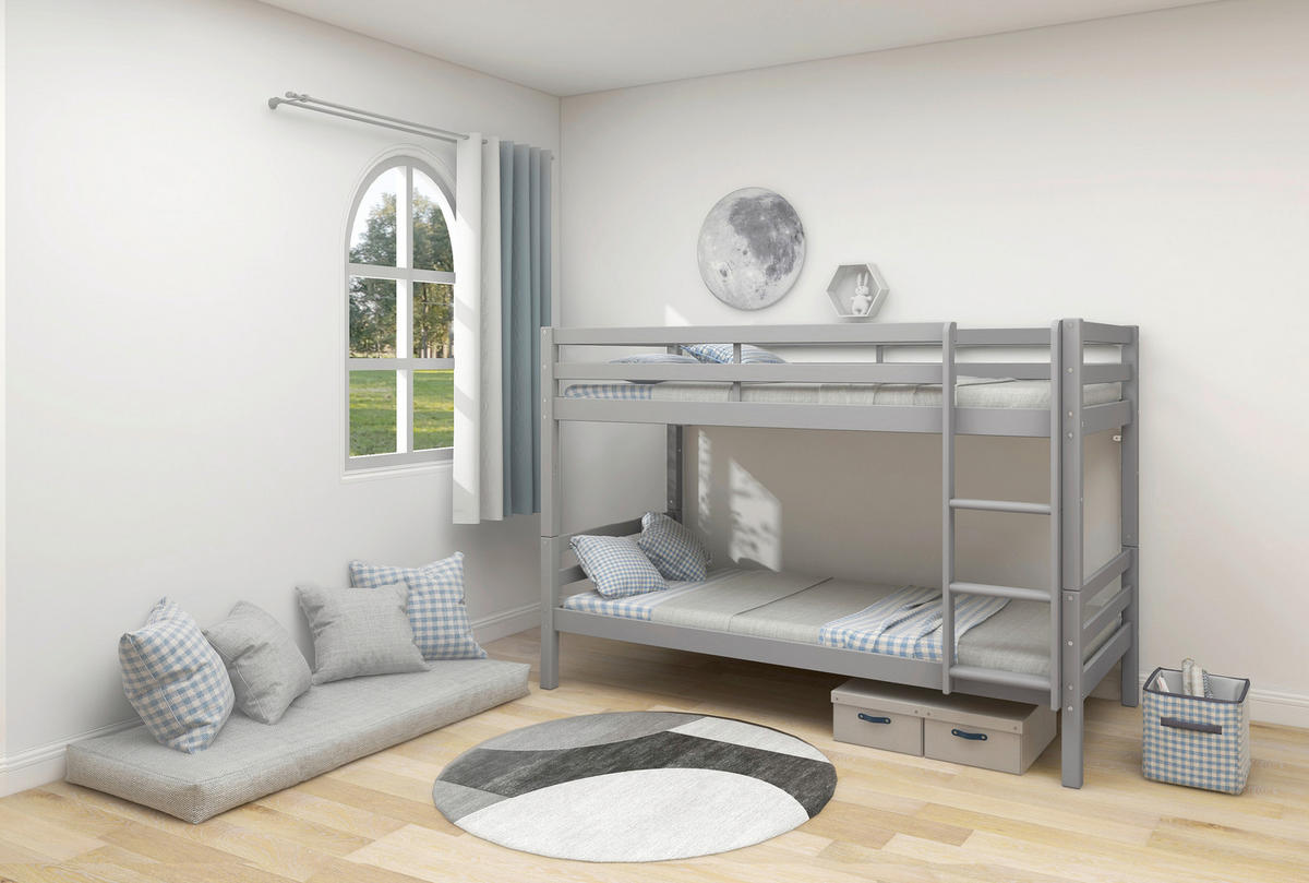 ETAGENBETT 90/200 cm  - MODERN, Holz (90/200cm) - Chameo