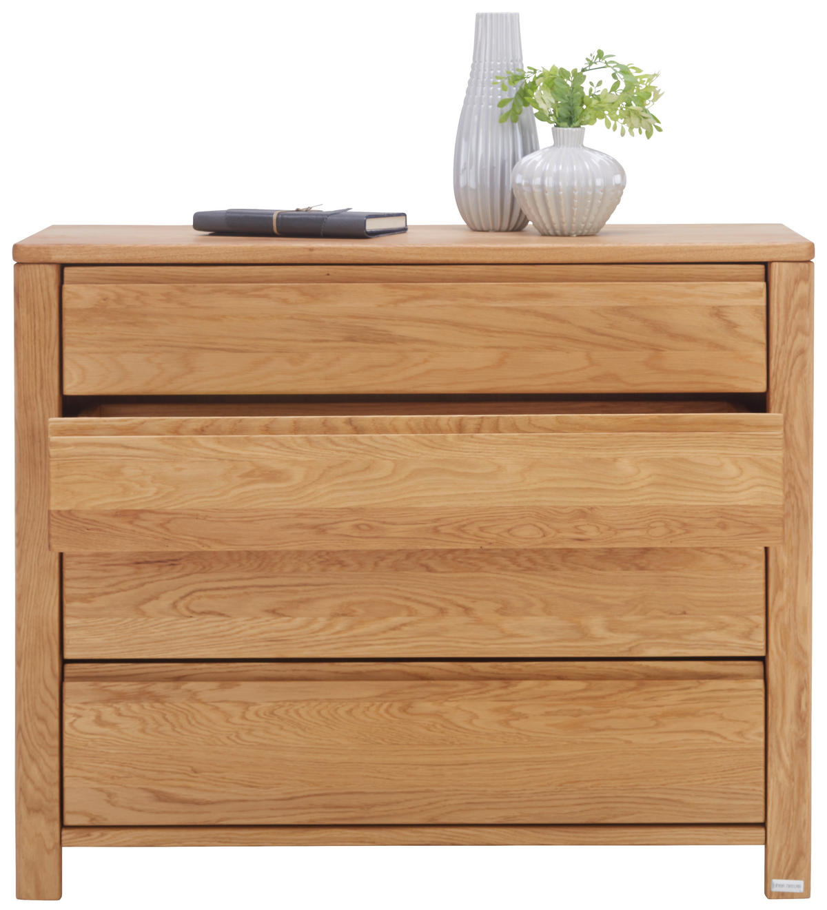 KOMMODE 105/86/45 cm  in Wildeiche  - Wildeiche, Natur, Holz (105/86/45cm) - Linea Natura