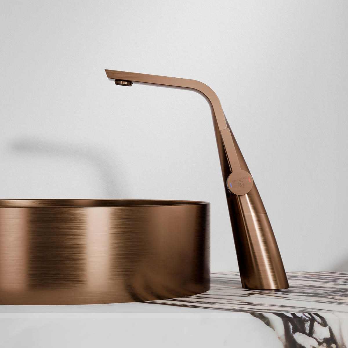 WASCHTISCHARMATUR 260 1700 1 BC  - Kupferfarben, MODERN, Metall (6,1/27,9/23,7cm)