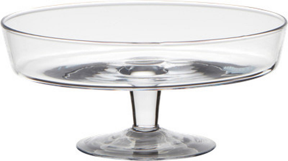 VASE  - Transparent, Basics, Glas (24,5/10,5cm)