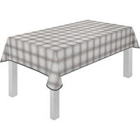 TISCHDECKE KARO 130/220 cm  - Grau, ROMANTIK / LANDHAUS, Textil (130/220cm) - Peyer Syntex