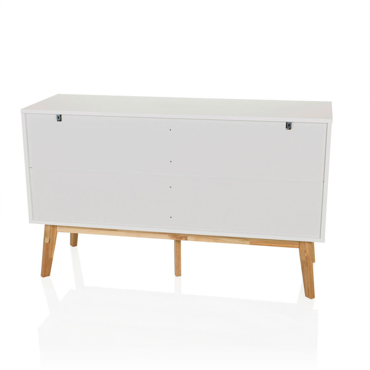 SIDEBOARD  in 120/72/40 cm  - Hellbraun/Weiß, MODERN, Holzwerkstoff (120/72/40cm) - MID.YOU