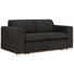 SCHLAFSOFA in Textil Braun - Silberfarben/Braun, KONVENTIONELL, Kunststoff/Textil (190/83/98cm) - Carryhome SCHLAFSOFA in Textil Braun - Silberfarben/Braun, KONVENTIONELL, Kunststoff/Textil (190/83/98cm) - Carryhome