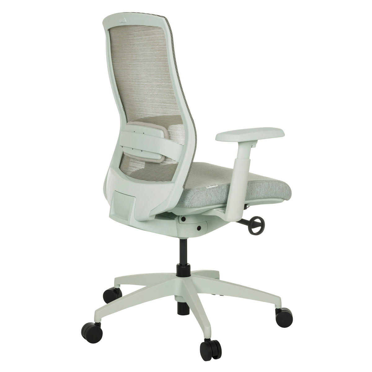 OTOČNÁ ŽIDLE, síťovina, šedá - šedá, Moderní, textil/plast (65/95 - 103/70cm) - MID.YOU