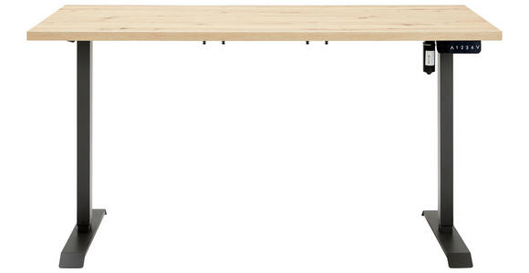 SCHREIBTISCHPLATTE 150/69/3 cm  in Eiche Artisan  - Eiche Artisan, Design, Holzwerkstoff (150/69/3cm) - Carryhome