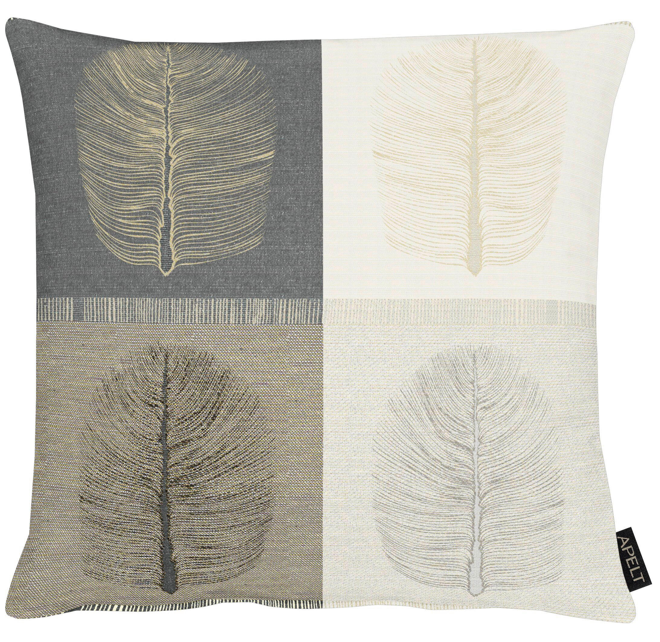Apelt Zierkissen Grau, Natur, Taupe 45x45 cm