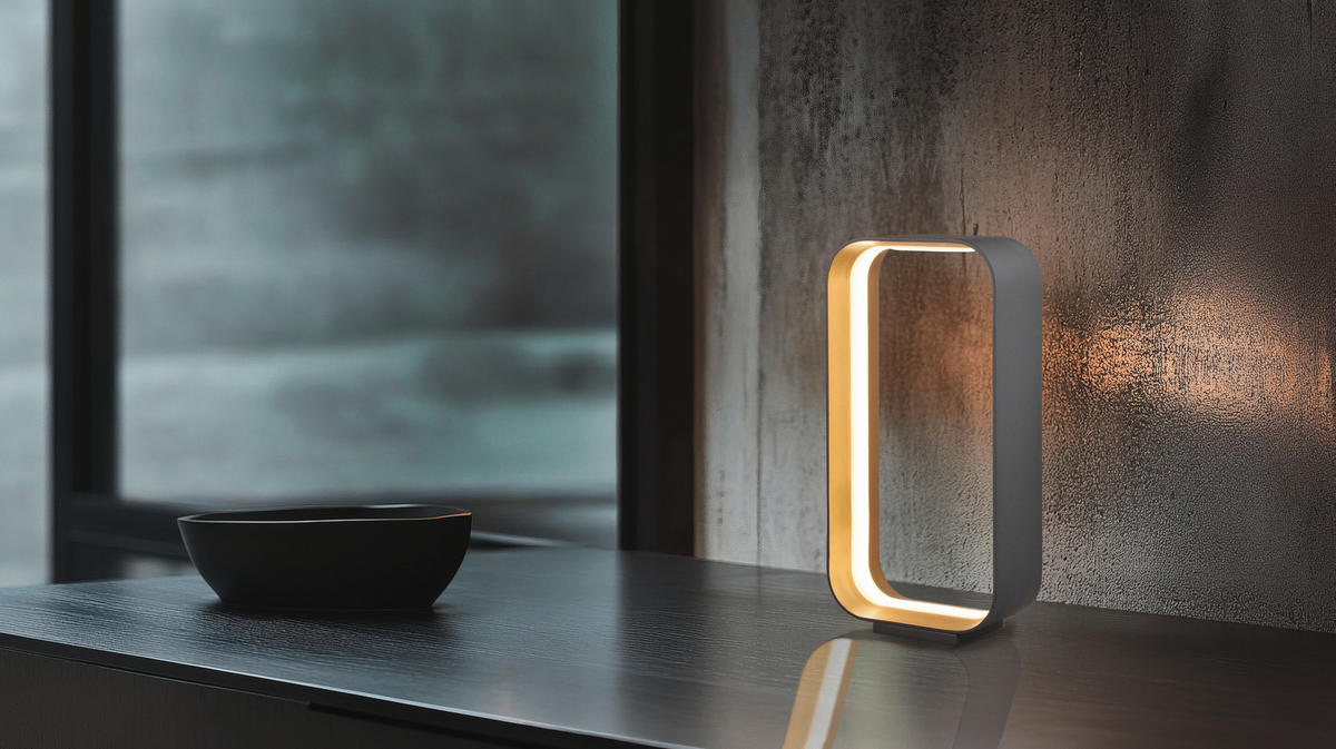LED-TISCHLEUCHTE Cizione 20/10/41 cm  - Goldfarben/Schwarz, Design, Metall (20/10/41cm) - Trio Leuchten