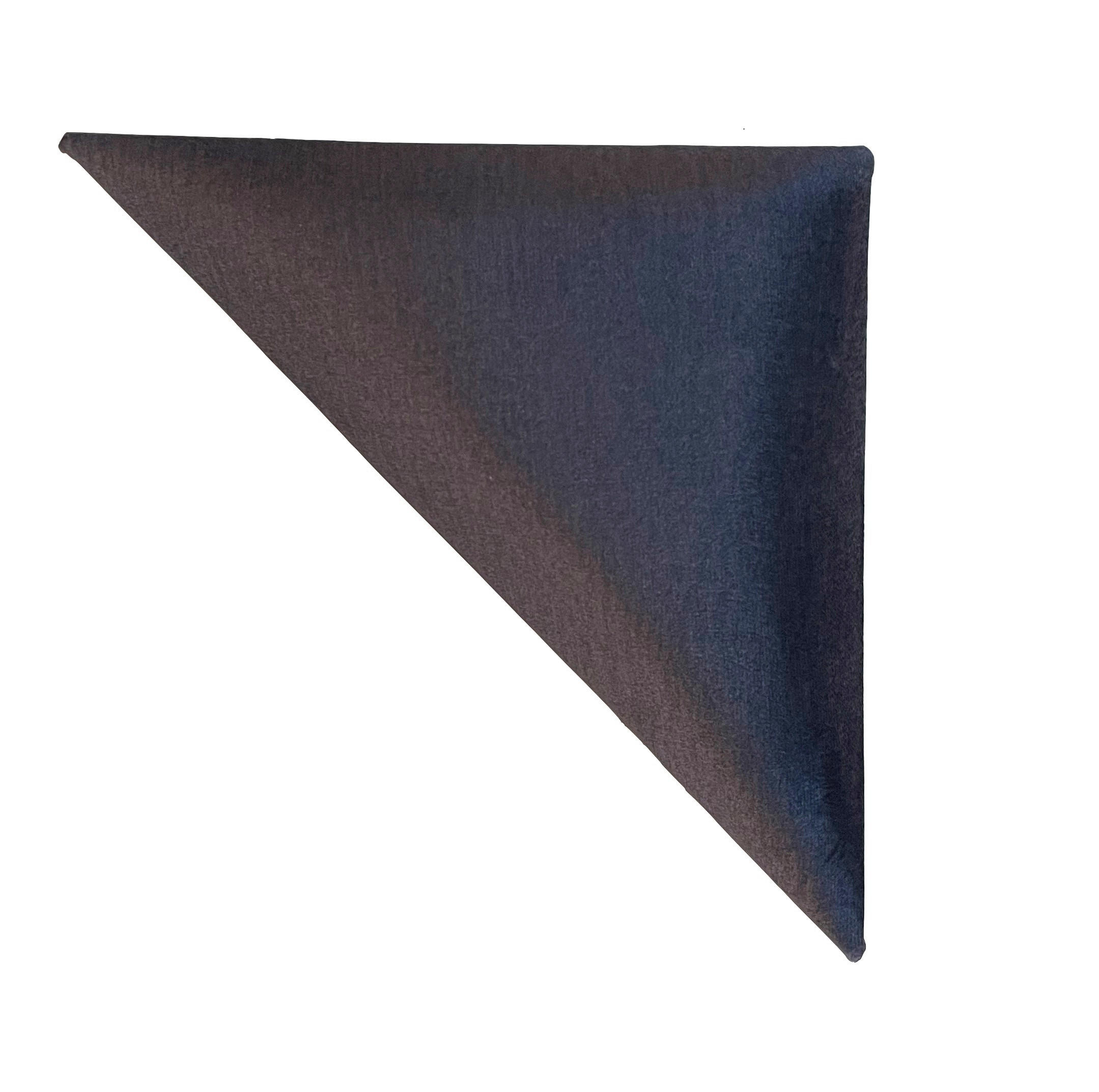 Wandpolster 2er-Set 29,5x29,5 Dreieckig, Anthrazit