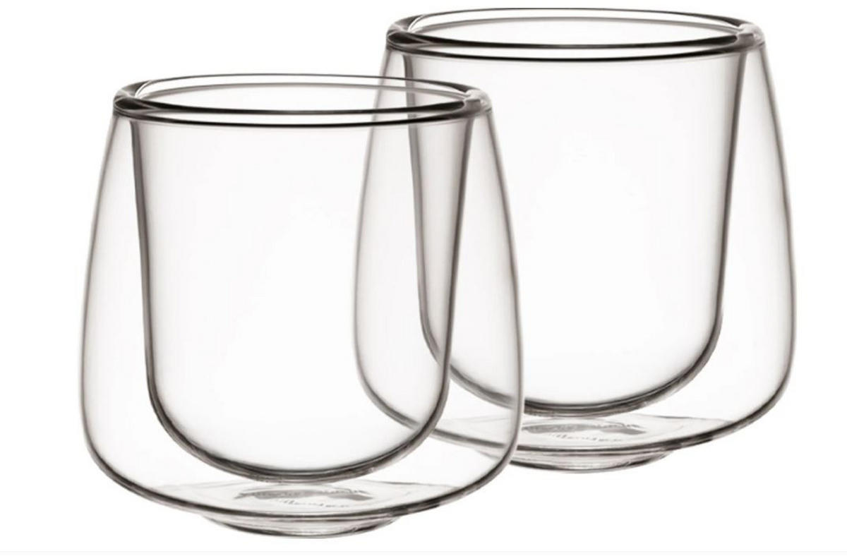 ESPRESSOGLÄSERSET Artes.H&C.Bev 2-teilig  - Klar, Basics, Glas (7,3/7,3/10cm) - Villeroy & Boch