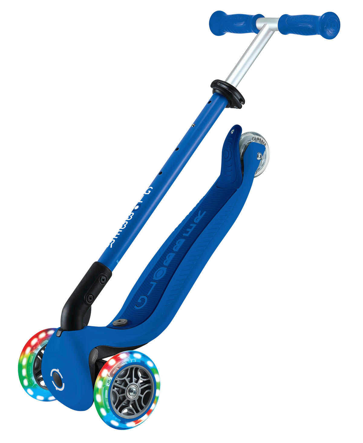 LAUFRAD GO-UP ACTIVE LIGHTS 3IN1  - Blau/Dunkelblau, LIFESTYLE, Kunststoff/Metall (67/28/95,5cm) - GLOBBER