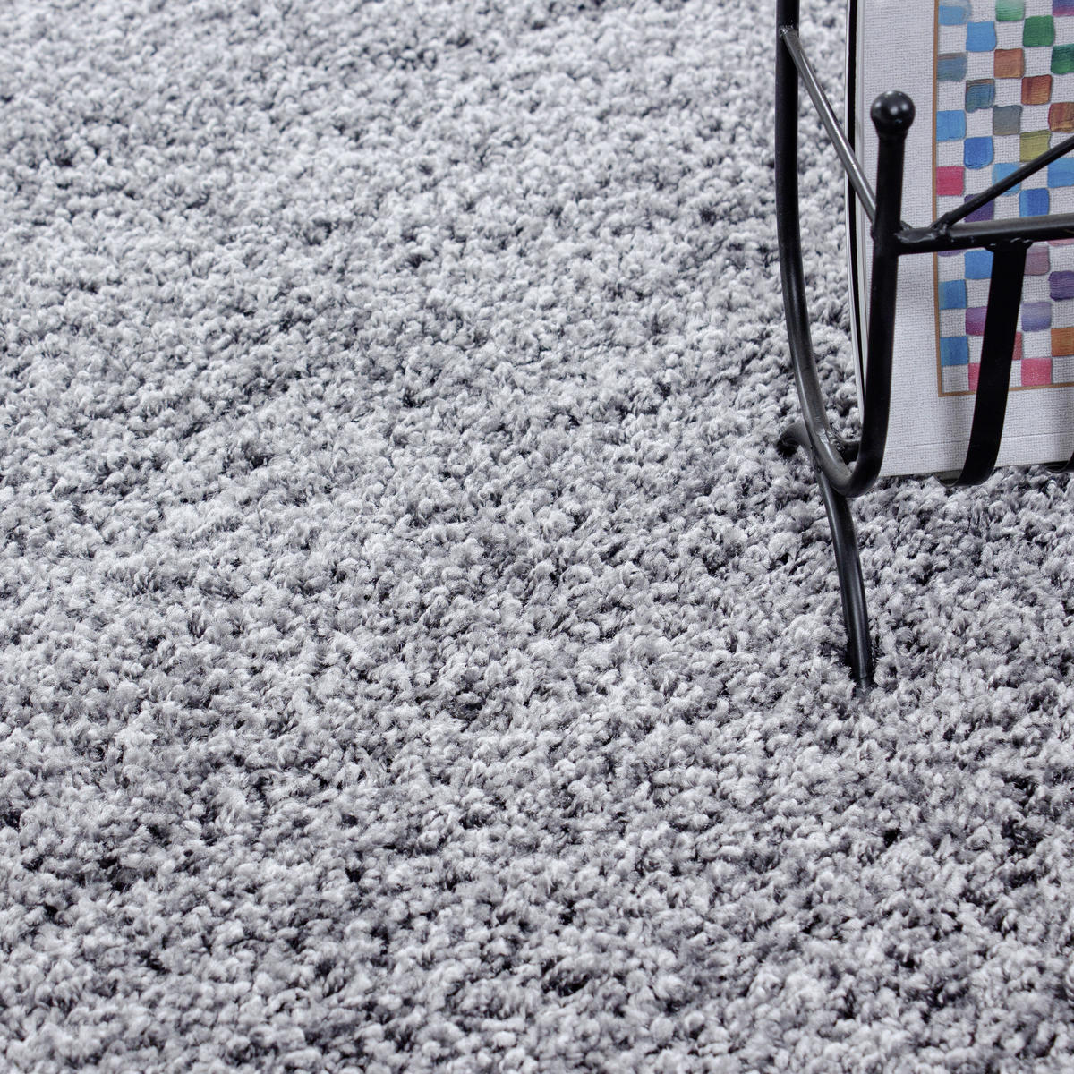 HOCHFLORTEPPICH 80/150 cm Life 1500 Hellgrau  - Hellgrau, KONVENTIONELL, Textil (80/150cm) - Novel