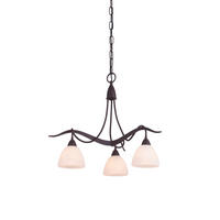 HÄNGELEUCHTE 60/113/60 cm  - Creme/Weiß, KONVENTIONELL, Glas/Metall (60/113/60cm)