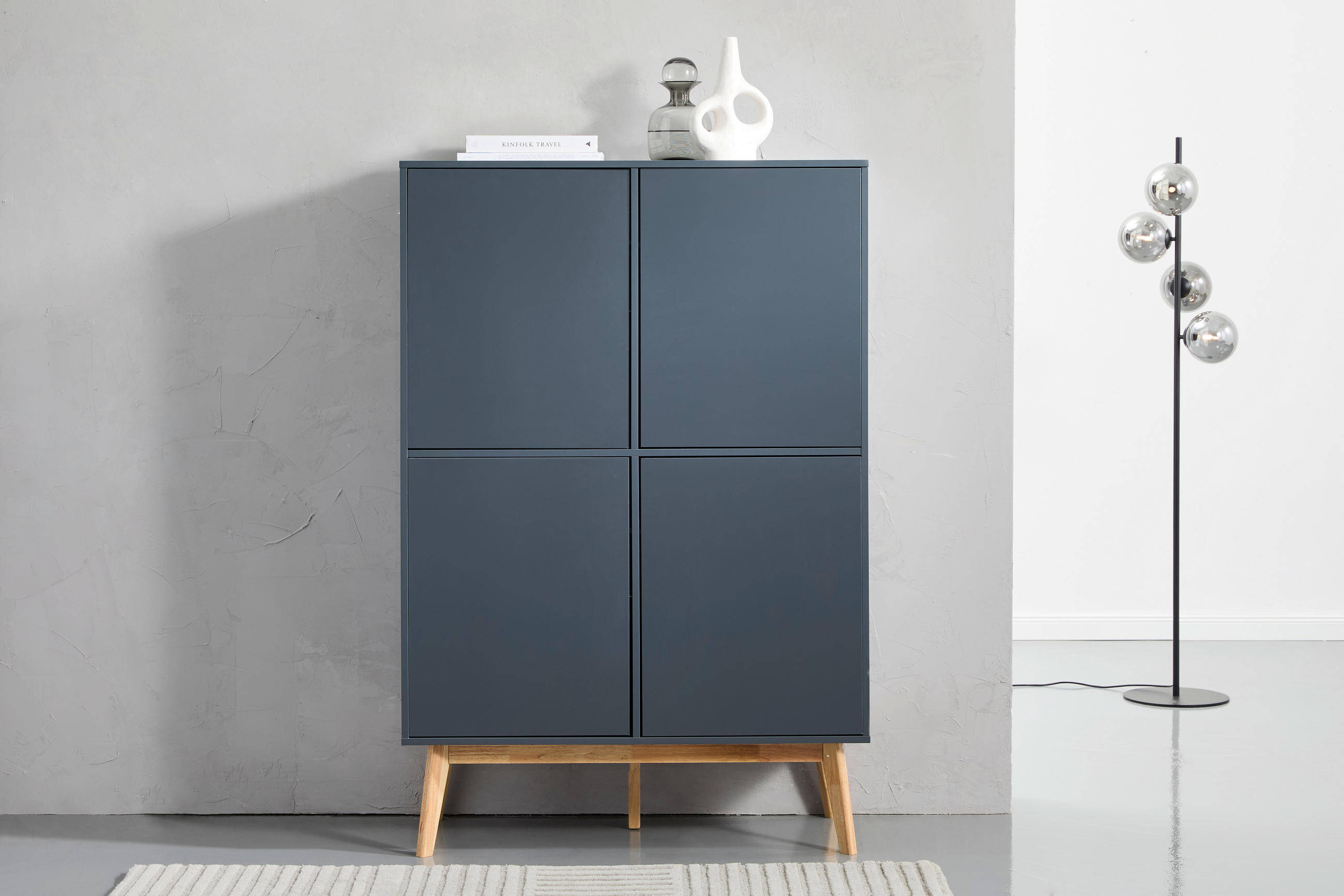 HIGHBOARD  in 100/149/40 cm  - Weiß/Naturfarben, Design, Holz/Holzwerkstoff (100/149/40cm) - MID.YOU