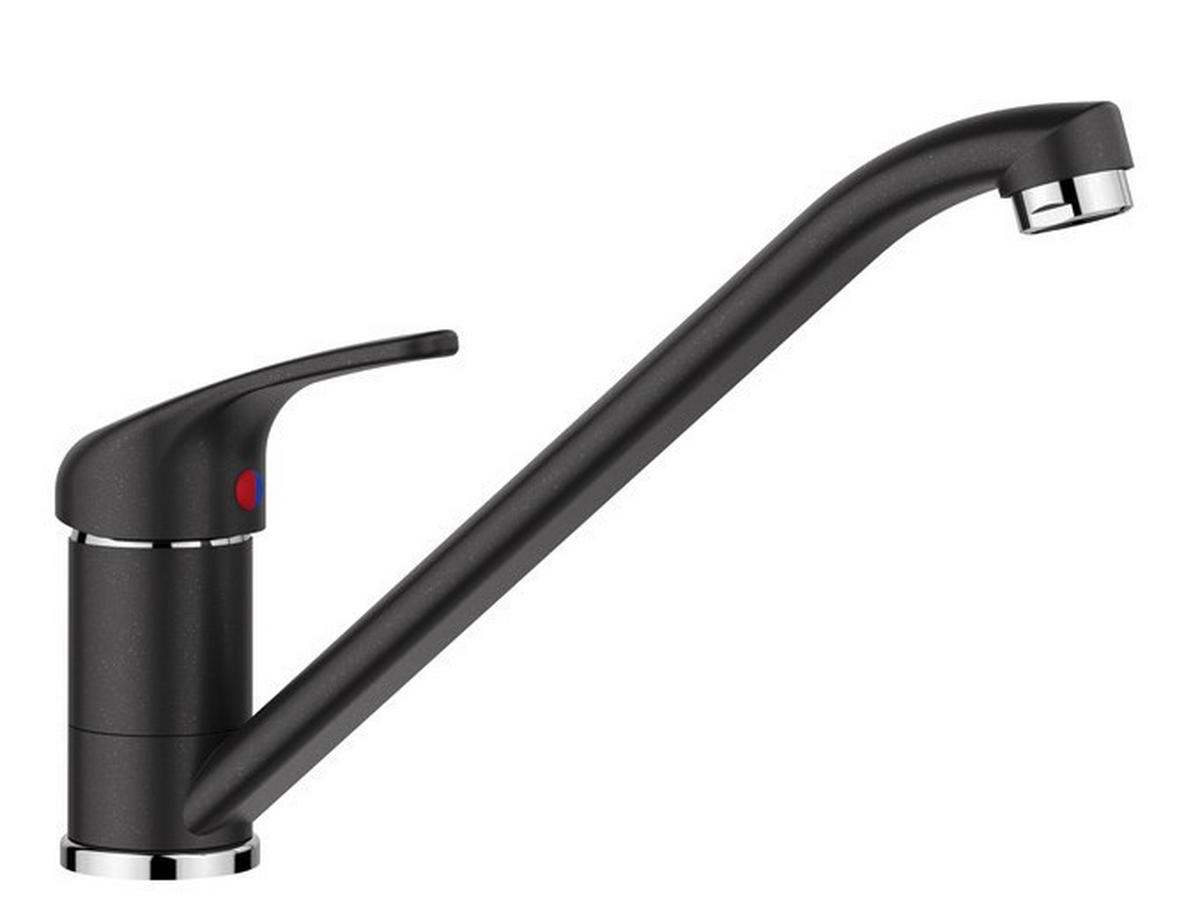 KÜCHENARMATUR 517721  - Chromfarben/Anthrazit, Basics, Stein/Metall (26,2/17,7/45,5cm) - Blanco