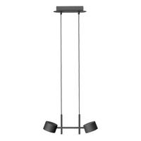LED-PENDELLEUCHTE 42,5/10/150 cm  - Schwarz, Design, Kunststoff/Metall (42,5/10/150cm) - Osram