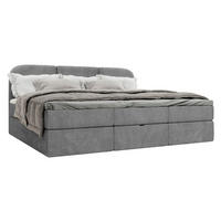 FAMILIENBETT - Dunkelgrau/Schwarz, Modern, Holz/Holzwerkstoff (270/200cm) - MID.YOU