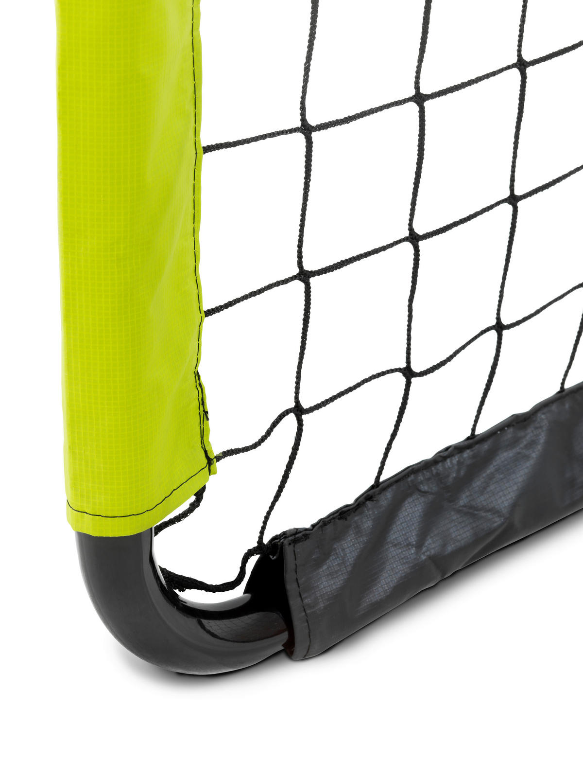 FUSSBALLTOR  - Limette/Schwarz, Konventionell, Kunststoff/Metall (184/122/60cm) - EXIT Toys