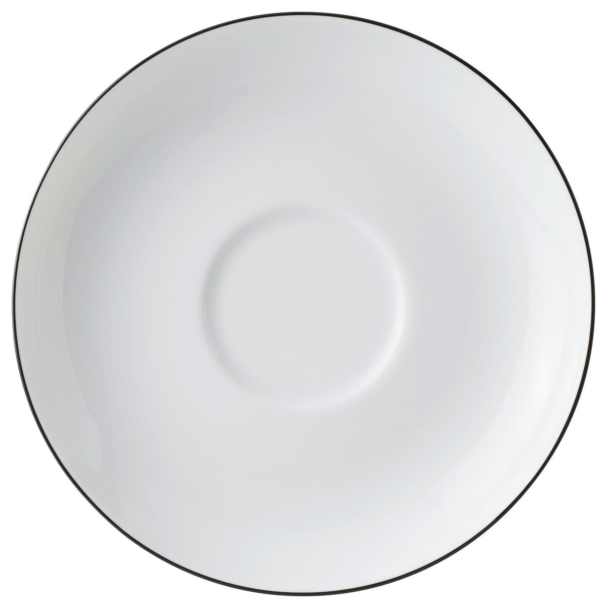 KOMBINOVANÝ SERVIS, 30-dielne, porcelán - čierna/biela, Basics, keramika - Seltmann Weiden