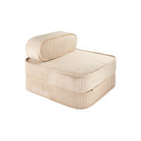 KINDERSESSEL FLIP CHAIR  - Hellbraun, Basics (65/60/25cm)